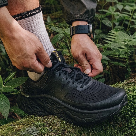 New Balance Fresh Foam More Trail v3 Running Shoes / Sneakers - Phantom w/ Black - Picture 12 of 15